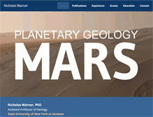 Tablet Screenshot of nhwarner.com
